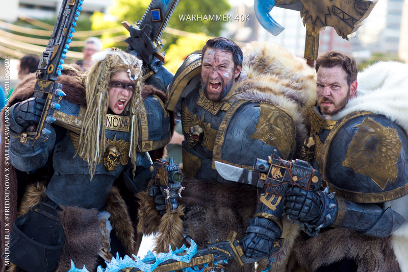 Cosplay by freddienova, wulfgarweapons & wildkarde